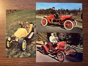 3 Car & Carriage Caravan, Luray Caverns, VA Postcards ~ Antique Vintage Autos - Picture 1 of 7