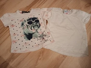 2x Shirts Baby kurzarm, Gr.62/68 - Bild 1 von 3