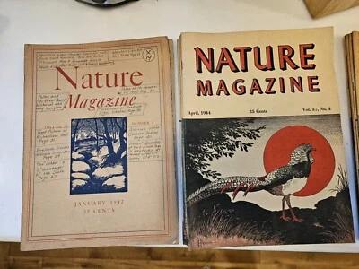 LOOK ! READ ! LOT Nature Magazine Vintage Lot of 42 Issues - 1942 through 1952 - Image 1 of 4
