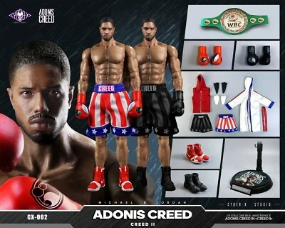 1/6 Adonis Creed Stallone Real Masterpiece Action Figure CX002 Cyber-X studio - Image 1 of 4