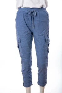 NEU italienische Lagenlook COMBAT magische Joggerhose Stretch 10-16 - Bild 1 von 18