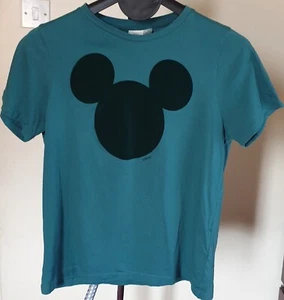 Mickey Mouse Disney t shirt H&M womens size M - Picture 1 of 4