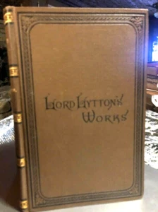 1851 LORD LYTTON'S WORKS NIGHT & MORNING 10  VOLUMES BEAUTIFUL CONDITION - Picture 1 of 9