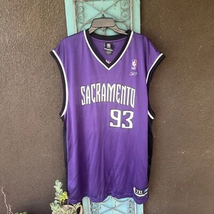 Reebok Sacramento Kings Artest Basketball-Trikot Herren 2XL lila NBA Y2k #93 - Bild 1 von 8