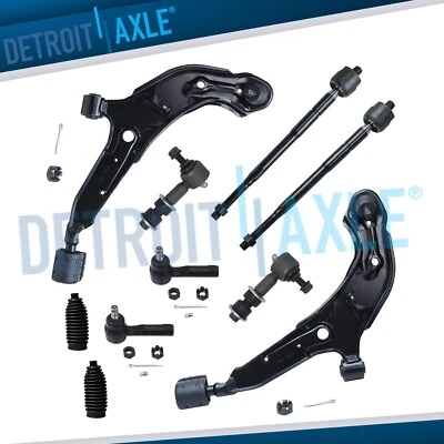 Barra estabilizadora de varilla de amarre de rótula de brazo de control inferior para 1998 1999 2000 2001 Altima Foto 1 de 4