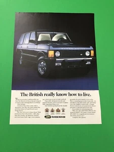 1994 1995 RANGE ROVER ORIGINAL VINTAGE PRINT AD ADVERTISEMENT A4 - Bild 1 von 1