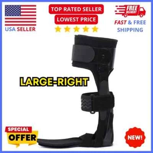 AFO Foot Drop Brace (Large Right) - Restore Mobility for Stroke, MS, Hemiplegia - Picture 1 of 9
