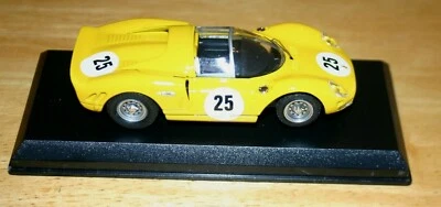 1/43 FERRARI 365 P2 #25 DAYTONA 1966 YELLOW Best MODEL #9081/2 BIANCHI VAN OPHEM - Image 1 of 2