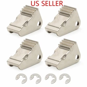 4pcs Reinforced Door Handle Paddle Gear 1042845-00-B For 12-19 Tesla Model S - Picture 1 of 7