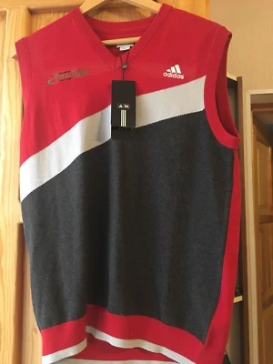 Adidas Golf Sleeveless Pullover, Soft Athletic Adidas Sweater Size L With Tags - Image 1 of 4
