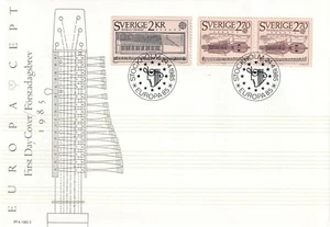 Schweden /Sverige / Mi# 1328-29 FDC / Europäisches Jahr der Musik - Bild 1 von 1