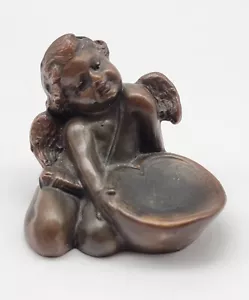 Weidlich Bros WB Mfg Cherub Cupid Angel Art Nouveau Ashtray Incense Vintage - Picture 1 of 15