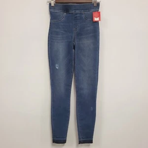 Spanx Womens Distressed Pull On Skinny Jeggings Size XS Blue Capsule Stretch - Picture 1 of 11