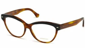 Balenciaga BA 5010 005 Brown Plastic Eyeglasses Frame 55-15-140 BAL5010 BA5010 - Picture 1 of 1