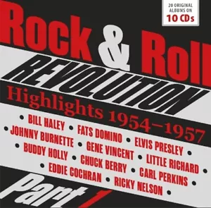 ROCK & ROLL REVOLUTION  10 CD NEW - Picture 1 of 1