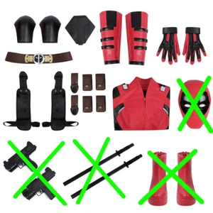 High Quality Lady Deadpool 3 Jumpsuit Woman Cosplay Wanda Wilson Costume Outfit - Picture 1 of 24