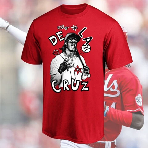 Welcome Elly De La Cruz #44 Cincinnati Baseball Team Player T-Shirt S-3XL Cover