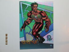 1997 MARVEL VS. WILDSTORM - CLEARCHROME CARD - ( A9 ) GRUNGE 