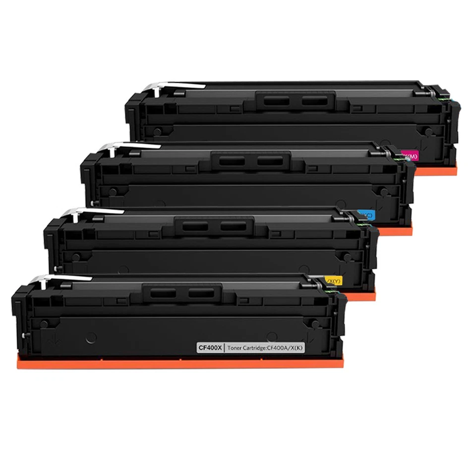 4pk for HP 201x Color LaserJet Pro MFP M277dw M252dw Cf400x Toner Cartridge