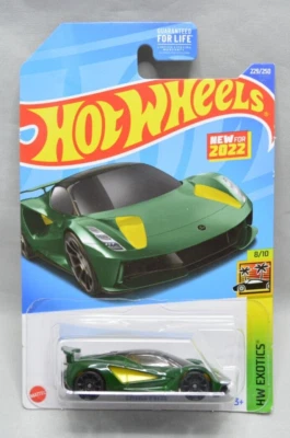 Hot Wheels HW EXOTICS 8/10 Lotus Evija #229 Mattel B2 Foto 1 de 2