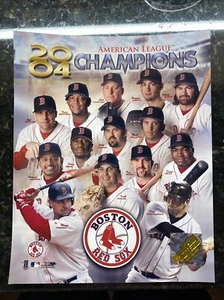 2004 American League Champions BOSTON RED SOX World Series 8x10 - Picture 1 of 5