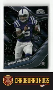 2023 Topps Composite #122 Anthony Richardson Colts Chrome Black RC Rookie - Picture 1 of 2