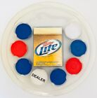 Miller Lite Poker Chips and Playing Cards from Popcorn Tin 2010