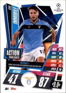 Topps Match Attax UEFA Champions League 2020-21 Extra #AH4 Ciro Immobile - Imagen 1 de 2