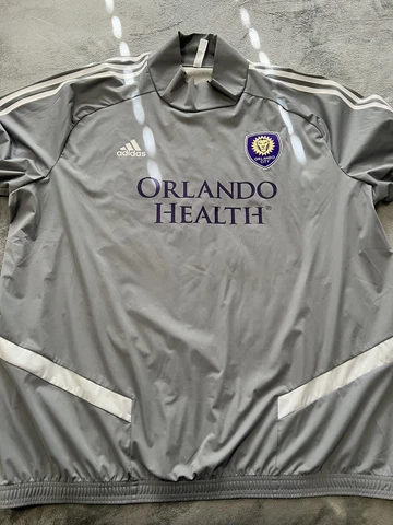 NWT ADIDAS ORLANDO CITY STORM/RAIN JACKET SOCCER MLS MENS SZ XXL Cover