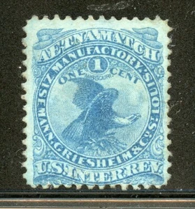 RO 186a, Zisemann Griesheim & Co. Match revenue stamp. - Picture 1 of 3