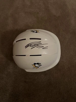Patric Hornqvist Bobblehead Autographed Mini Helmet Pittsburgh Penguins - Image 1 of 3