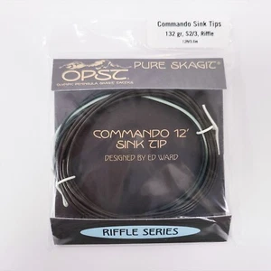 Punta de fregadero OPST Pure Skagit Commando - 12 pies, riff 132 grano S2/3 - nuevo - Imagen 1 de 1