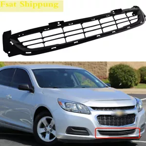 Fits 2014 2015 16 Chevrolet Malibu Front Bumper Lower Grille Matte Black Factory - Bild 1 von 20