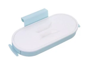 Portable Plastic Garbage Hanging Bag Kitchen Trash Storage Rack Bag Hook 2 Pc - Picture 1 of 4