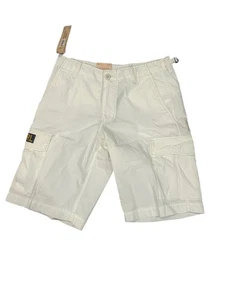 Pantalones Cortos de Carga Ralph Lauren Denim & Supply Para Hombres 29 Blancos Calce Regular Militar Nuevos con Etiquetas - Imagen 1 de 9