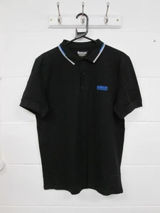 Barbour International Black Short Sleeve Polo Shirt Men's Size Large BNWT - Picture 1 of 5
