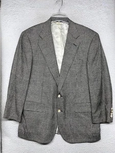 Blazer vintage Ralph Lauren Polo University Club uomo medio a quadri made USA anni 90 - Foto 1 di 16