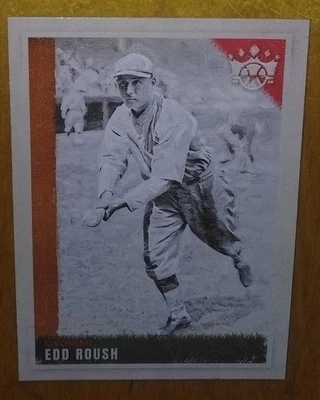 Tarjeta Panini 2022 17 Edd Roush con inserto Foto 1 de 2