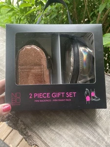 NoBo 2 pezzi mini zaino in scatola set regalo polso caviglia marsupio glitter adolescenti divertimento - Foto 1 di 6