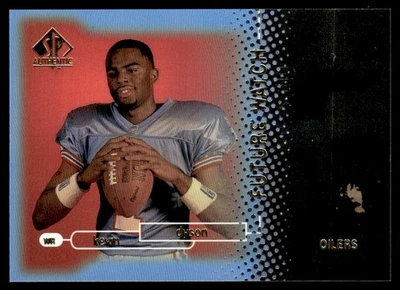 1998 SP Authentic Future Watch Rookie Kevin Dyson 1014/2000 #29 - Image 1 of 2