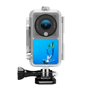 197ft Waterproof Camera Underwater Case Diving Housing Shell For DJI Action 2 - Picture 1 of 8