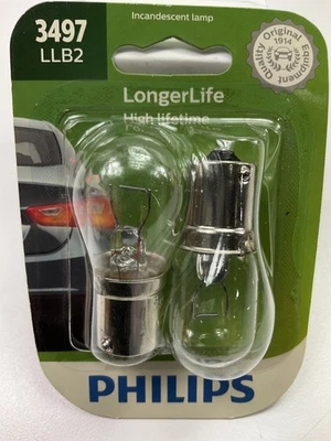 Philips 3497LLB2 LongerLife лампа указателя поворота 3497 - 2 УПАКОВКИ - Изображение 1 из 3