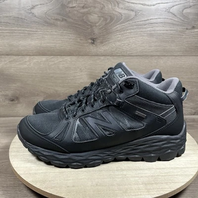 New Balance Fresh Foam 1450 Waterproof Hiker Shoes Black Gray Mens Size 10.5 D - Image 1 of 4
