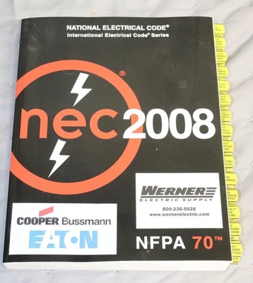 2008 NEC NFPA 70 with TABS manual - Image 1 of 3