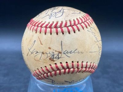 1980 New York Yankess Team Signed Baseball W/ Reggie Jackson - Image 1 of 4