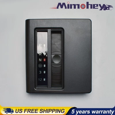 Indicador de cambio de piso automático bisel embellecedor para Jeep Cherokee XJ 97-2001 55115615 Foto 1 de 4