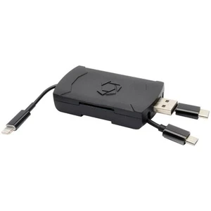 Stealth Cam 4-in-1 Card Reader for iOS & Android Phone Tablet PC USB-C/MicroUSB - Picture 1 of 1