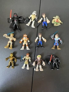 Star Wars Galactic Heroes Mini Actionfigur 12 Stück LFL Hasbro Playskool - Bild 1 von 4