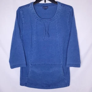 Pullover Jill Indigo Top Medio Azul Purejill Algodón - Imagen 1 de 11