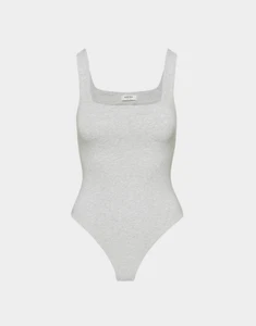 Aritzia Casual Contour Squareneck Body, Heather Chrome, Medium - Bild 1 von 1